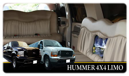 Stretched Hummer Limos For Weddings, Brides, Bridesmaids And Family